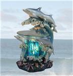DOLD31132 Sea Breeze Electic Dolphin Oil Burner 